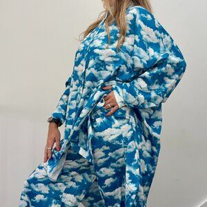 Dressed in LALA satin playsuit